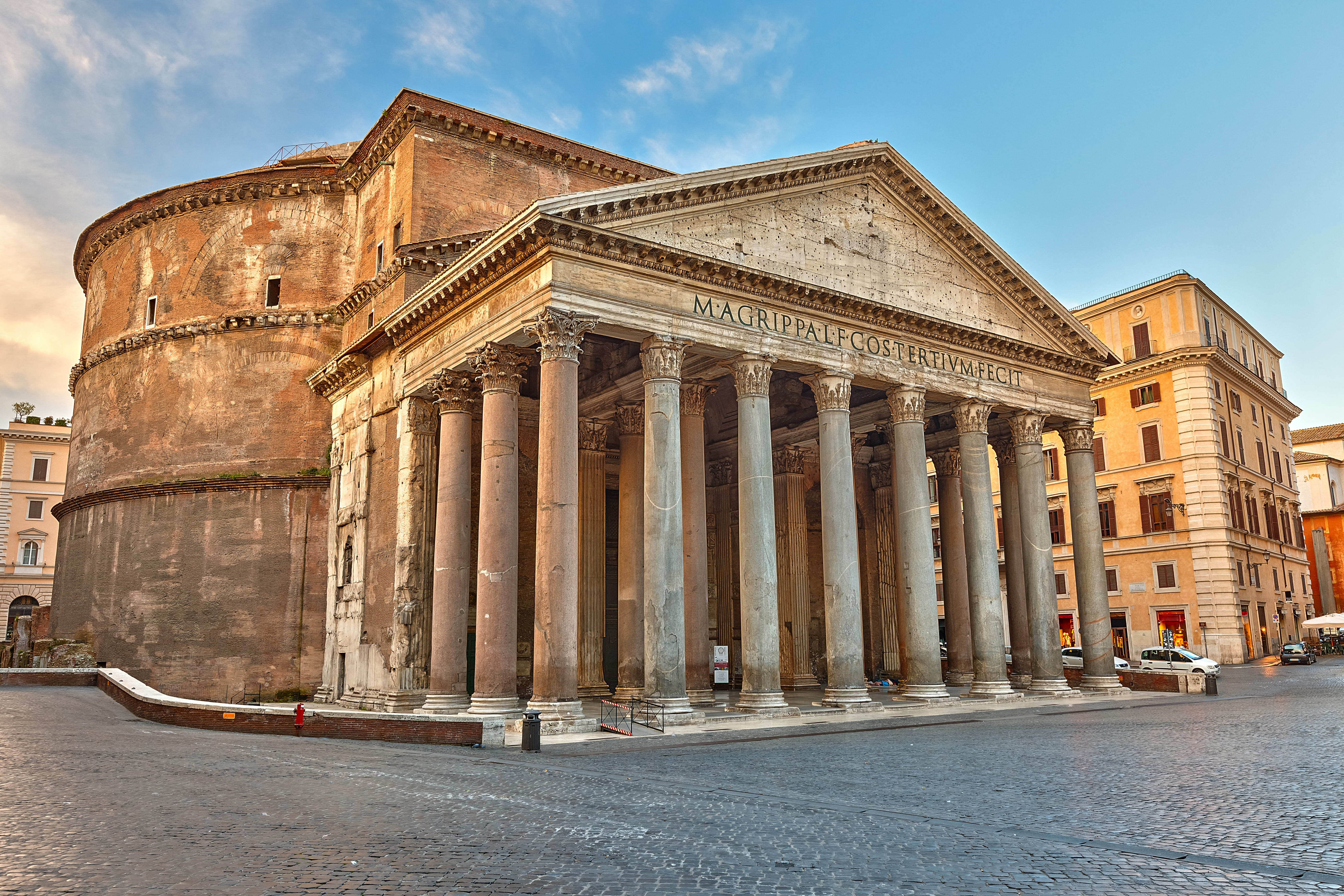 Pantheon em Roma, na Itália.